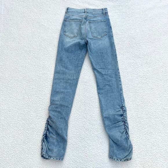 Revice Denim Ruched Days Off Honey Bunch Jeans - Picture 2 of 11